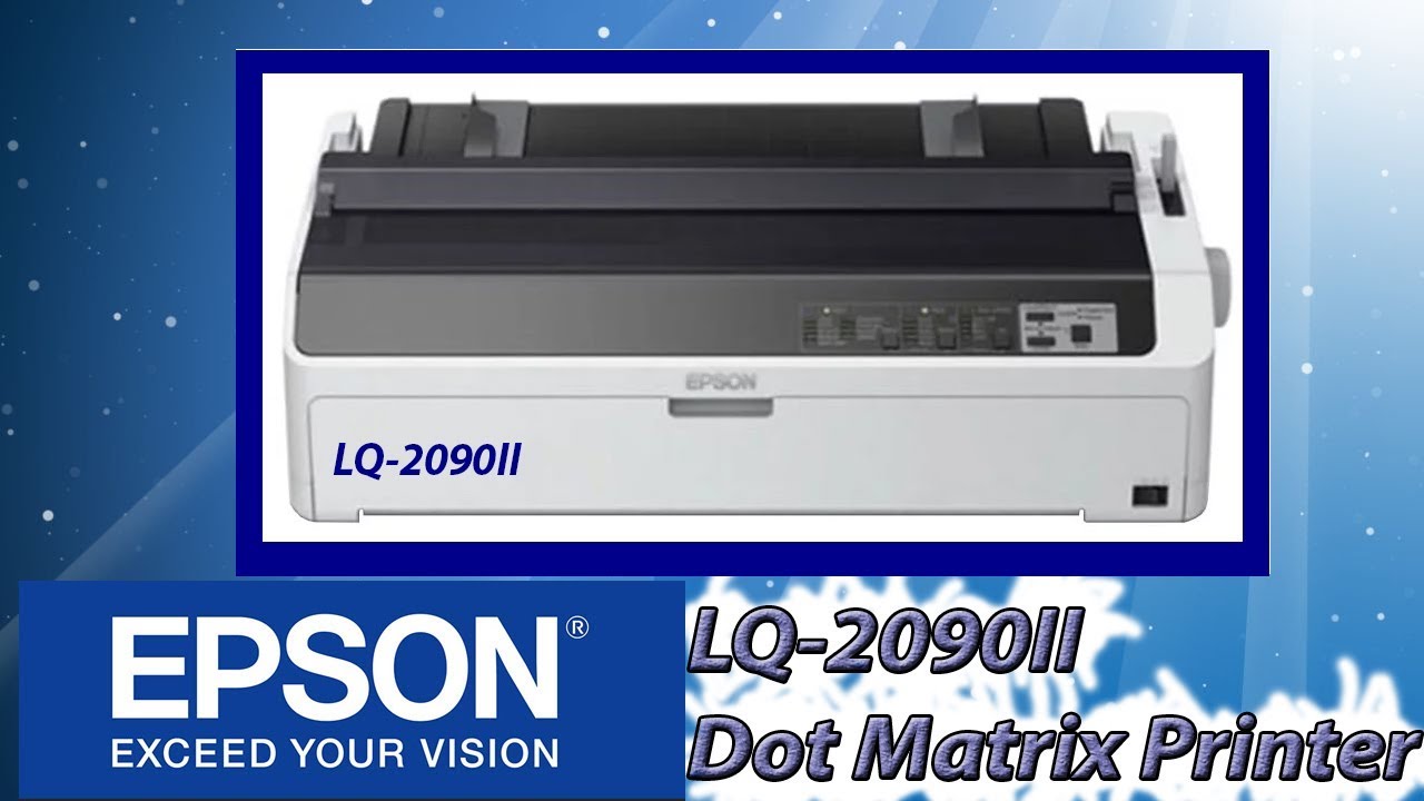 Epson LQ-2090 II Dot Matrix Printer Review & Easy Setup Guide 🖨️