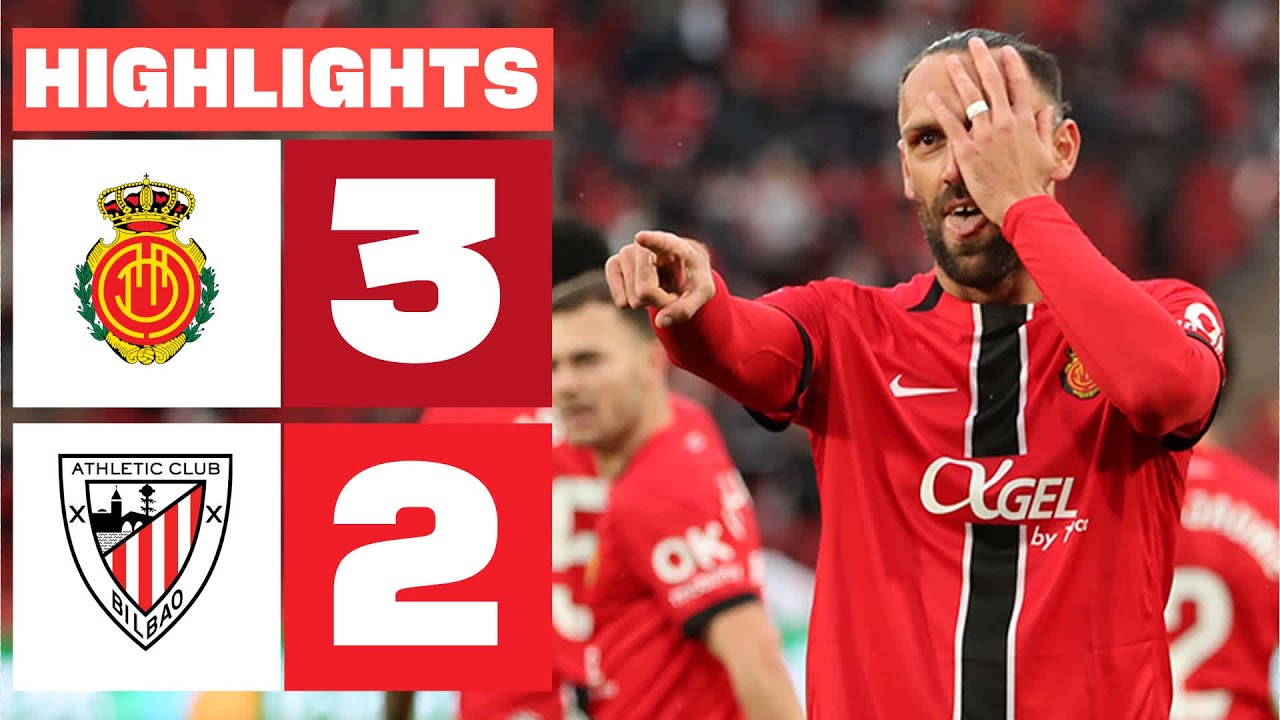 RCD MALLORCA 3 - 2 ATHLETIC CLUB | RESUMEN LALIGA EA SPORTS