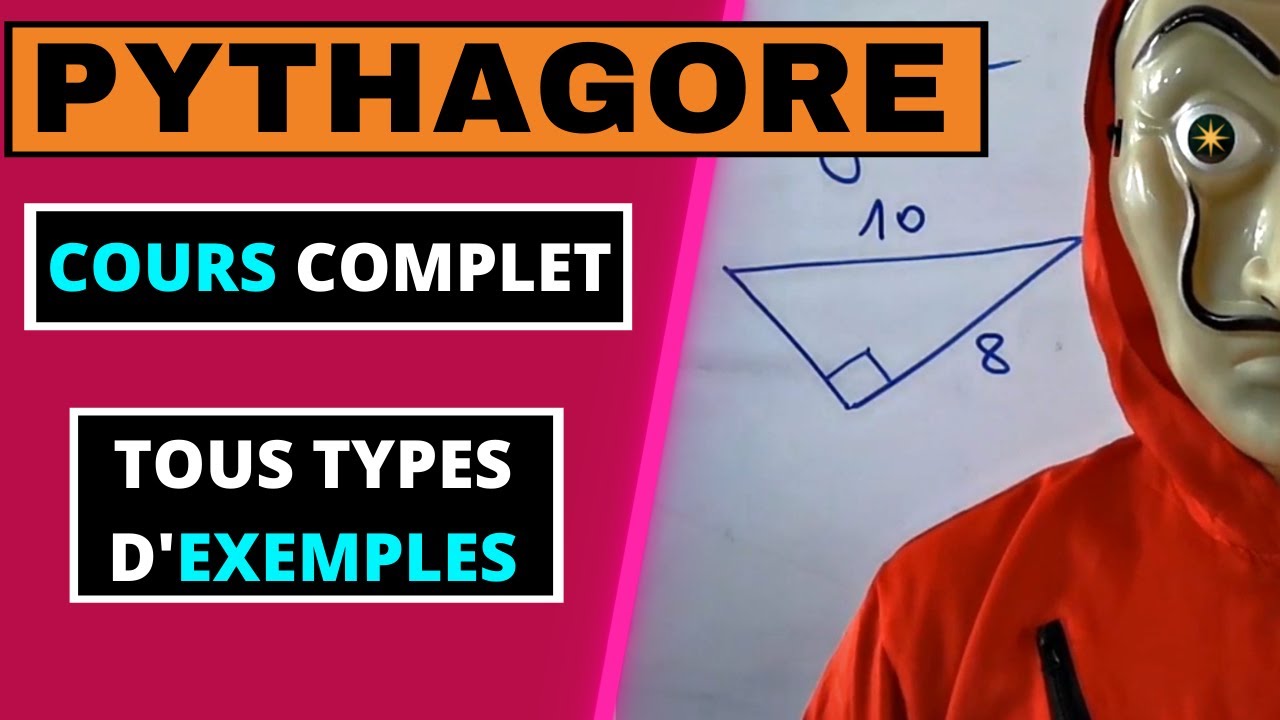 Pythagore en 1 Minute 🕒