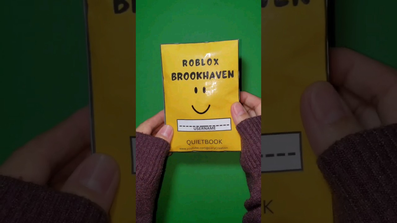 Roblox Brookhaven Paper Playbook Part 1 📝