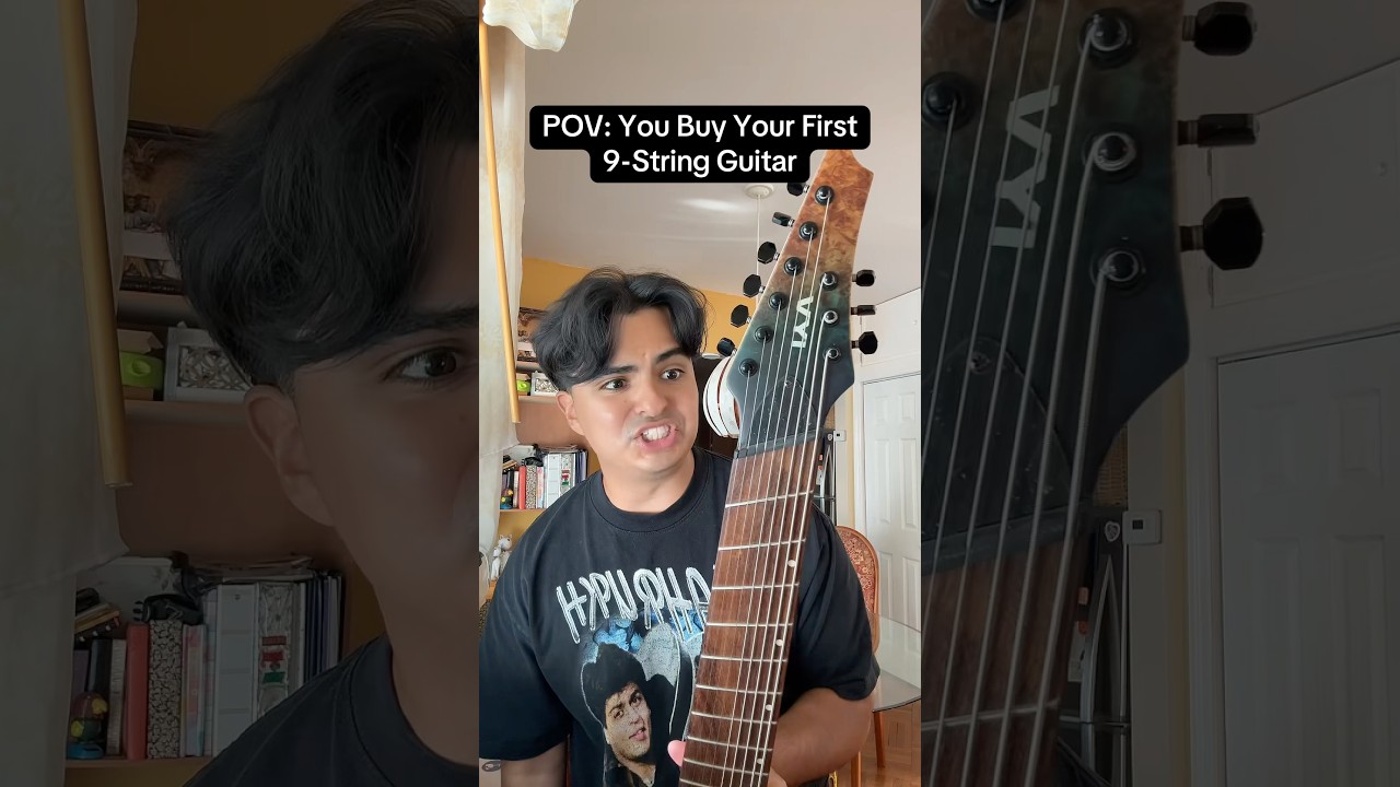POV: Purchasing Your First 9-String Guitar