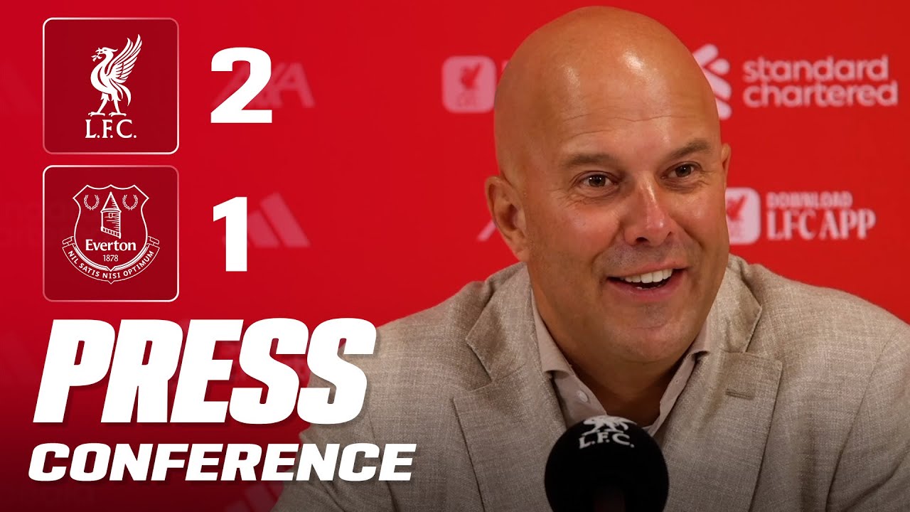 Arne Slot Reacts to Liverpool's Narrow 2-1 Win Over Everton ⚽