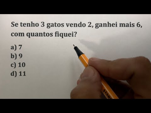 RACIOCÍNIO LÓGICO OU CHARADA MATEMÁTICA❓ 99% ERRAM