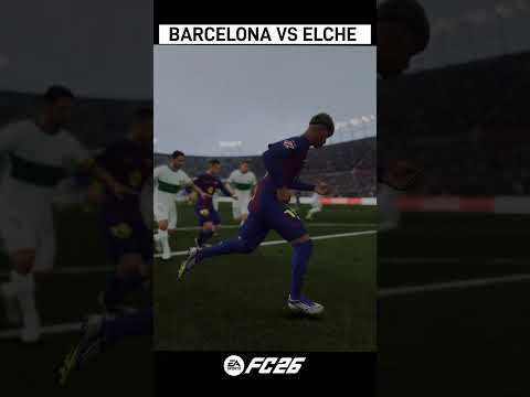 lamine yamal incroyable but face Elche #fc26 #yamal #Barcelona #Elche #laliga