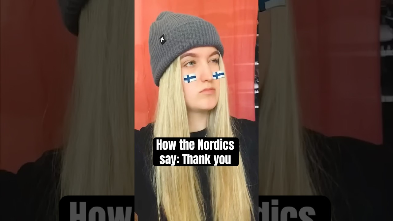 How Nordic Countries Say Thank You ๐ฉ๐ฐ๐ธ๐ช๐ณ๐ด๐ฎ๐ธ๐ซ๐ฎ