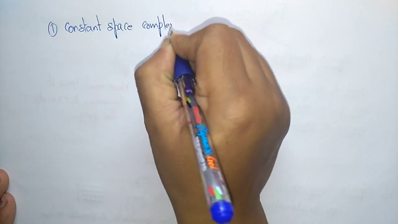 Understanding Space Complexity in Design & Analysis of Algorithms - Lecture 2