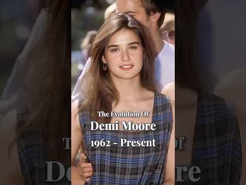 Demi Moore through the years