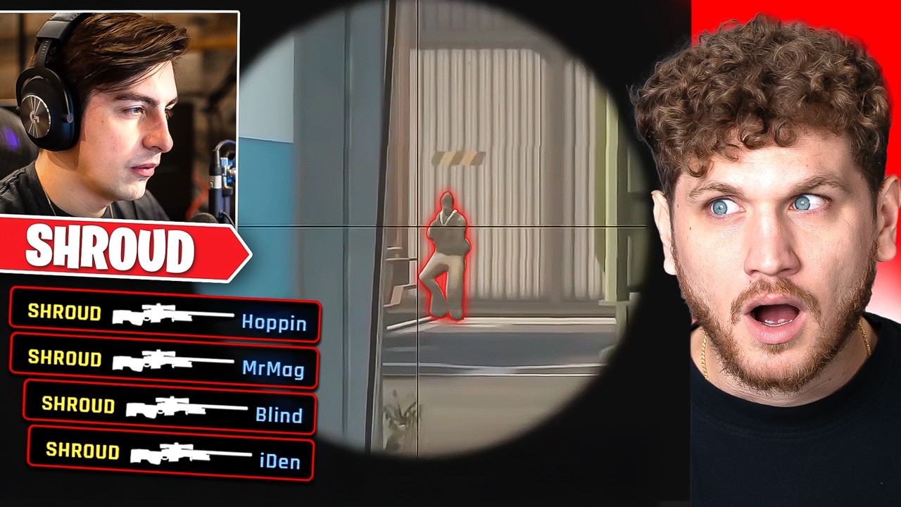 Shroud's Sniper Play Highlights 🎯