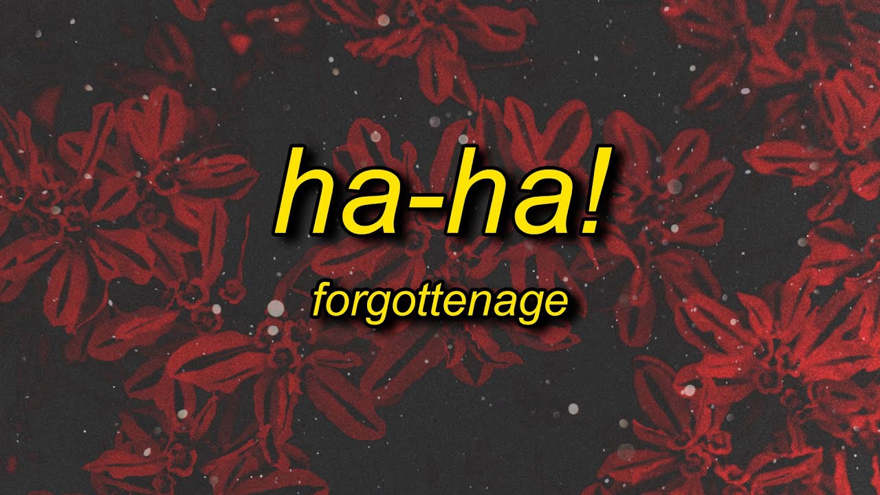 FORGOTTENAGE - HA-HA! (SLOWED + REVERB) 🎶 Relax with this Chill Remix