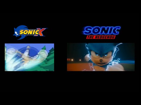 Sonic X Live Action Intro Version 2 COMPARISON