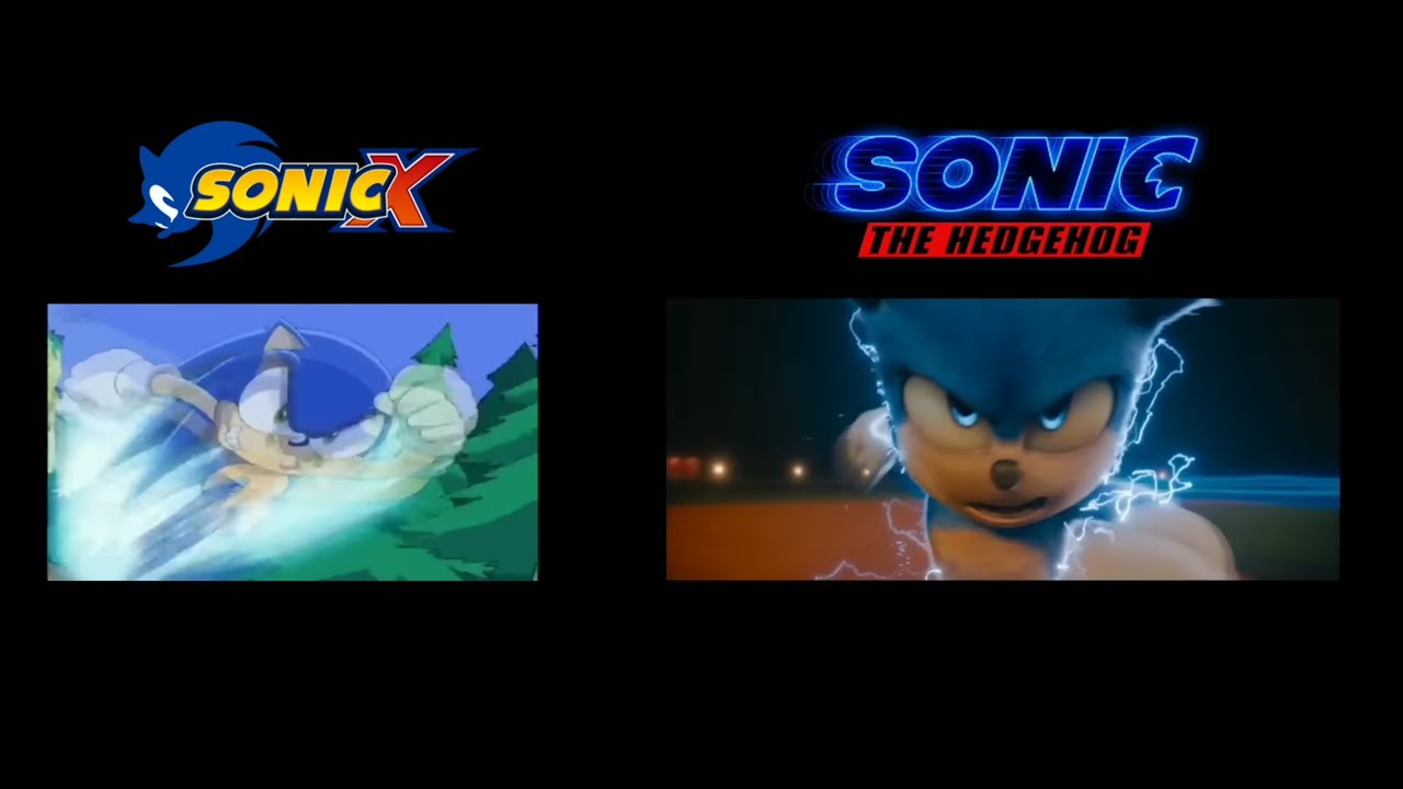 Sonic X Live Action Intro Version 2 | Epic Comparison 🎬