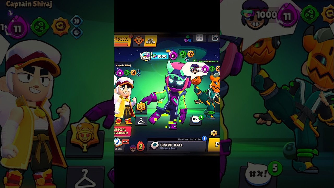 Top Fang Skin in Brawl Stars! #shorts