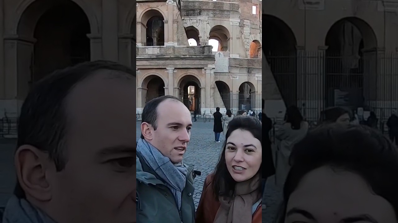 Como compramos os ingressos para o Coliseu de Roma? Na bilheteria do Coliseu de Roma!!