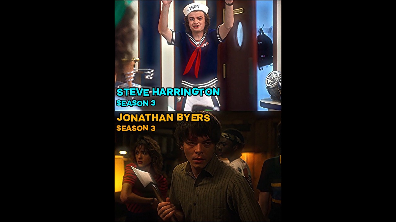 Epic Showdown: Steve Harrington vs. Jonathan Byers in Stranger Things ⚡