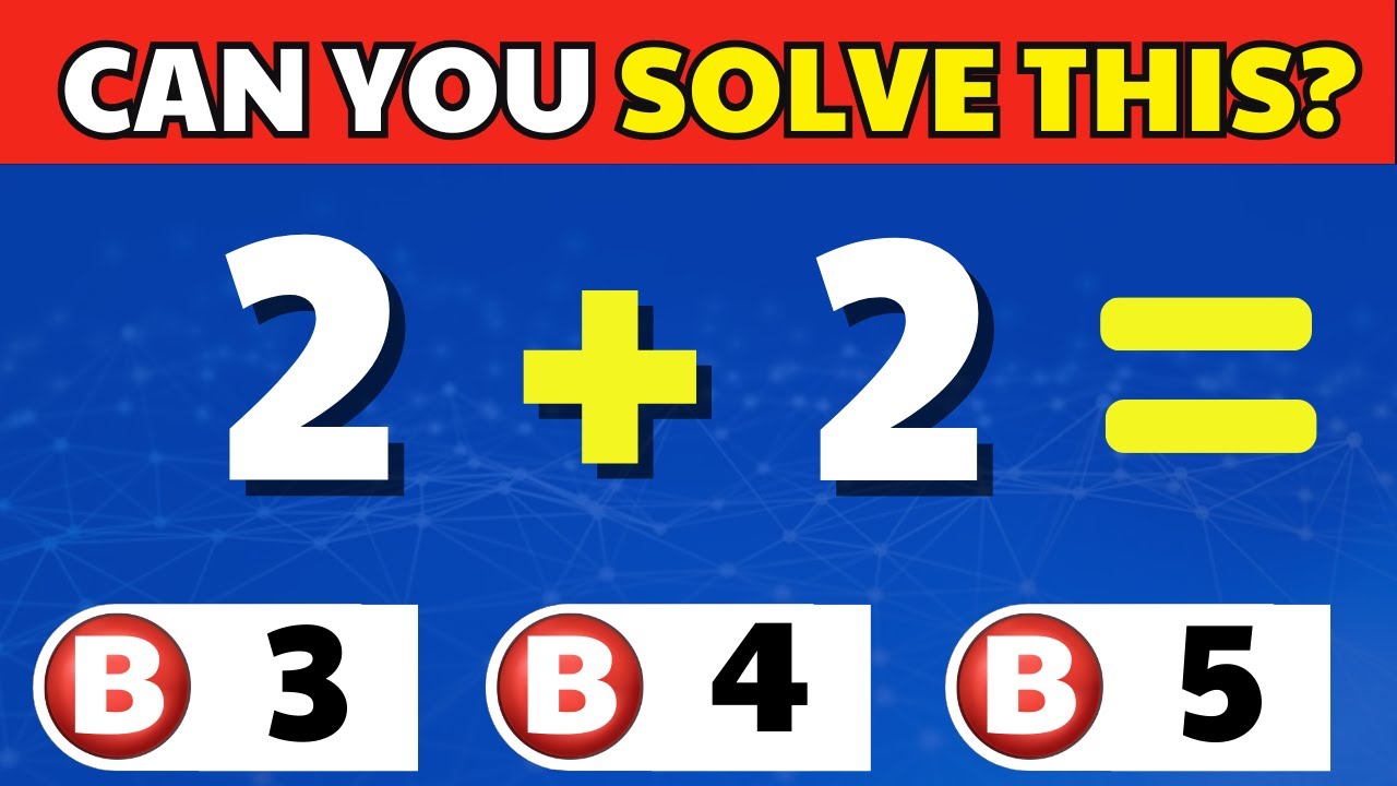 Can You Solve These Fun Math Puzzles? 🧠 Test Your Skills with QuizEarth!