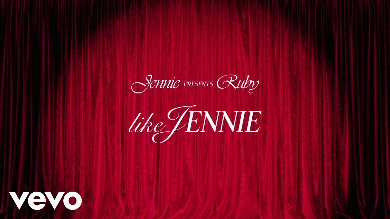 JENNIE - like JENNIE (Official Lyric Video) 🎶 | New Album 'Ruby' Out Now!