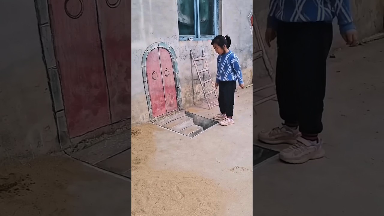 Hilarious Prank: Girl Tricks Dad with Fake House Painting 🎨😂