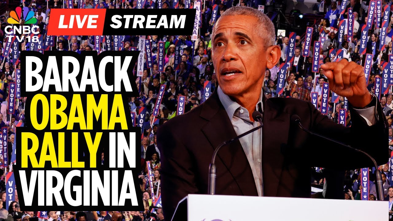 🚨 Barack Obama Campaigns for Spanberger to Boost Virginia's Off-Year Elections