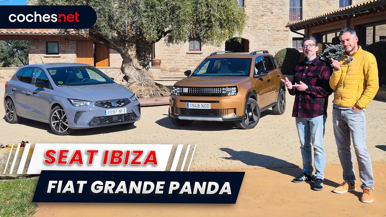 SEAT Ibiza vs FIAT Panda: Coches Diarios Económicos 🚗