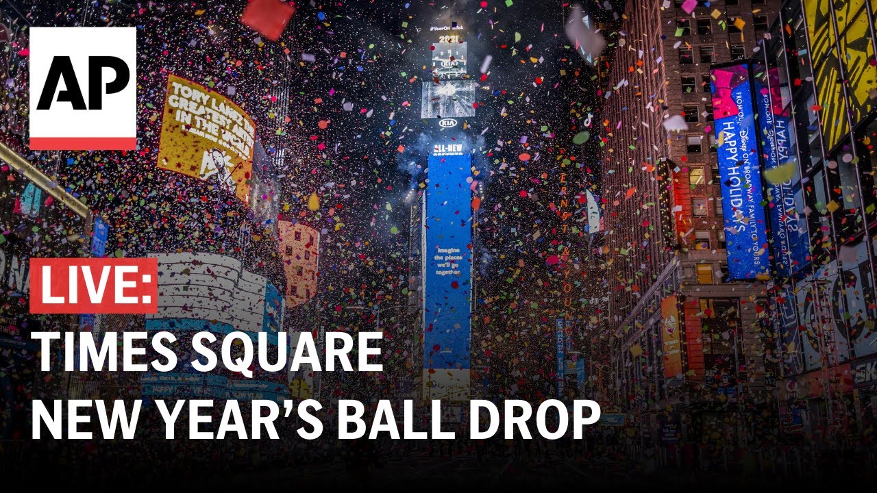 NYC New Year’s Eve Ball Drop & Fireworks 2024 🎉