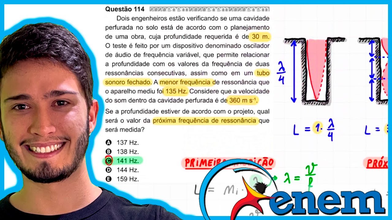 ENEM 2020: Engenheiros Avaliam Cavidade no Solo 🛠️