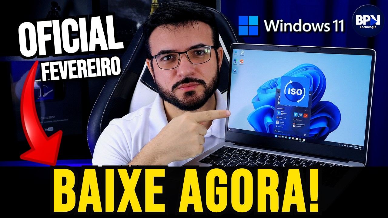 COMO BAIXAR a Versão Mais Recente do Windows 11 (OFICIAL 2026)