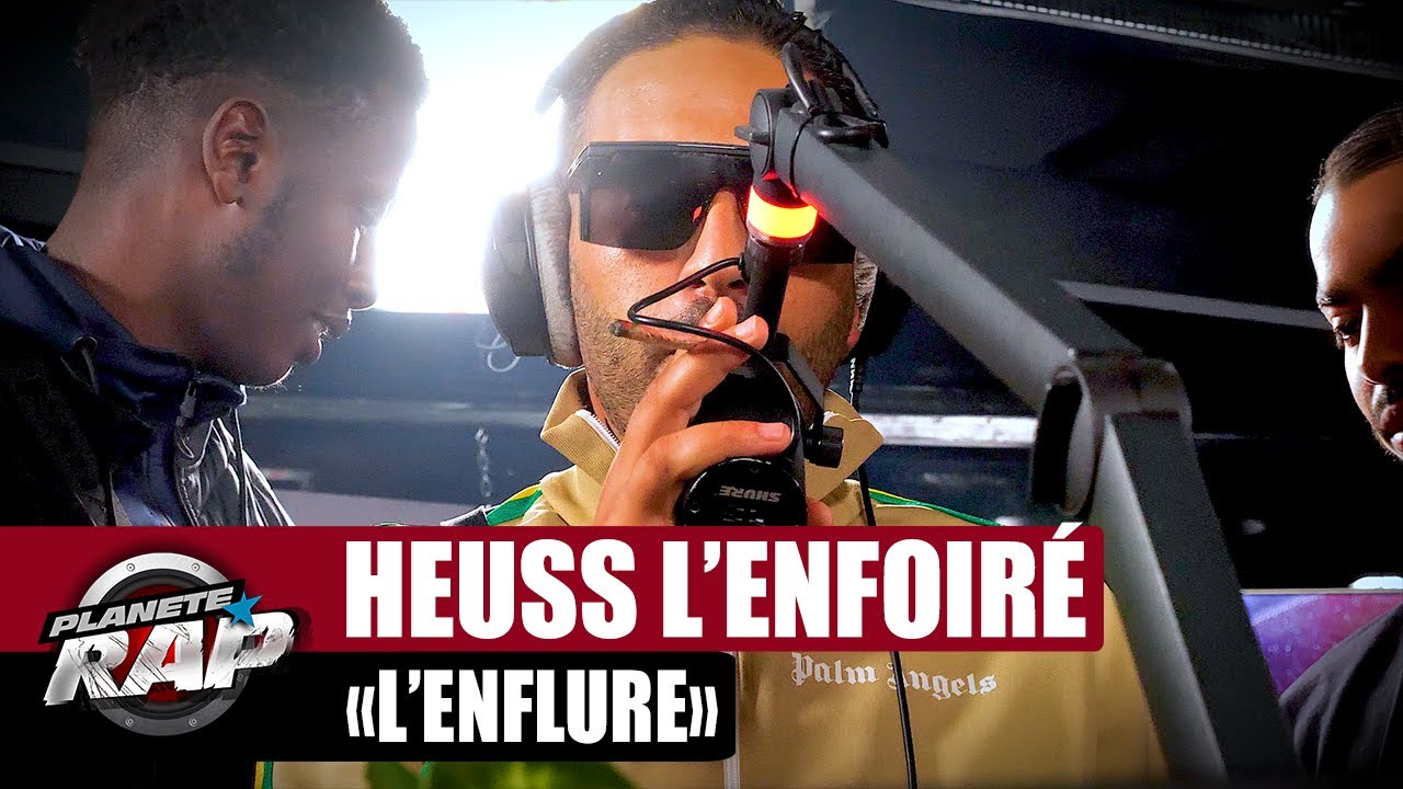 [EXCLU] Heuss L'Enfoiré Returns with New Freestyle ‘L'enflure’ on Planète Rap 🎤