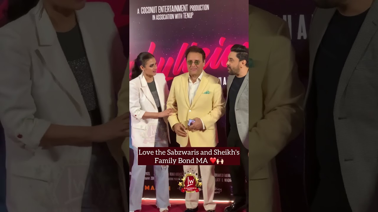 Heartwarming Family Bond: Sabzwari & Jawed Sheikh's Celebrity Love ❤️
