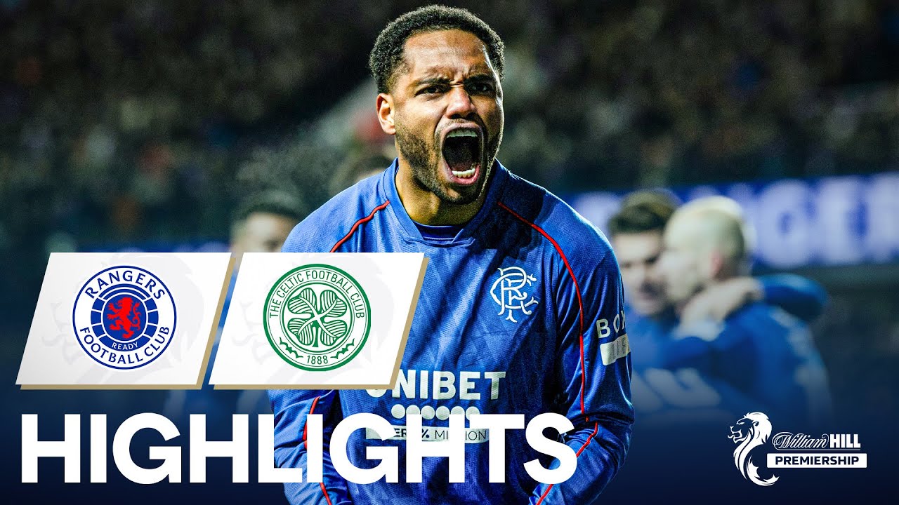 Rangers Dominate Celtic 3-0 in Historic Old Firm Victory ⚽