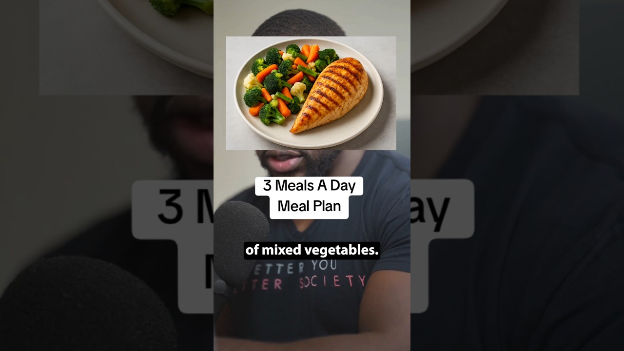 3-Meal Daily Plan 🍽️