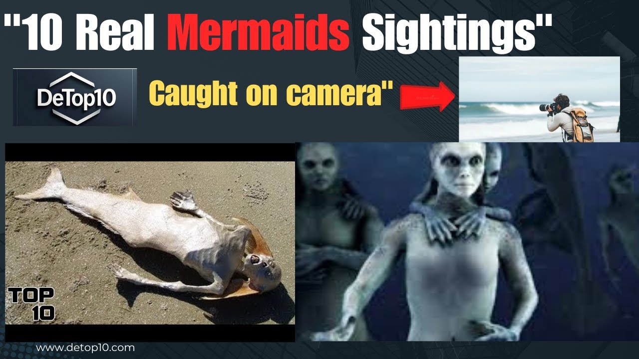 10 Mermaid Sightings Caught on Camera 🧜‍♀️