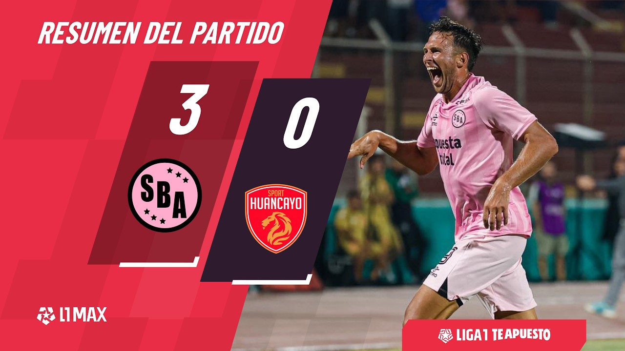 Sport Boys 3-0 Sport Huancayo: resumen EXTENDIDO del partido por la fecha 8 del Torneo Apertura 2026