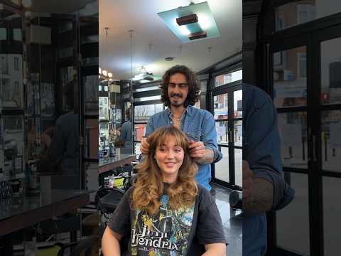 70s Hollywood hair ✂️ #hollywood #70smusic #70hair #haircut #hairtransformation