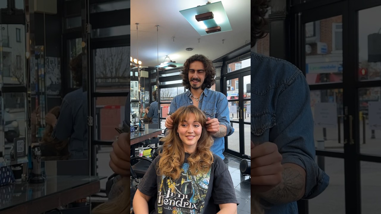 70s Hollywood Hair Transformation ✂️