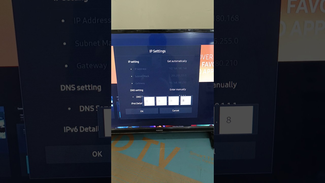 Change DNS Server on Samsung Smart TV π