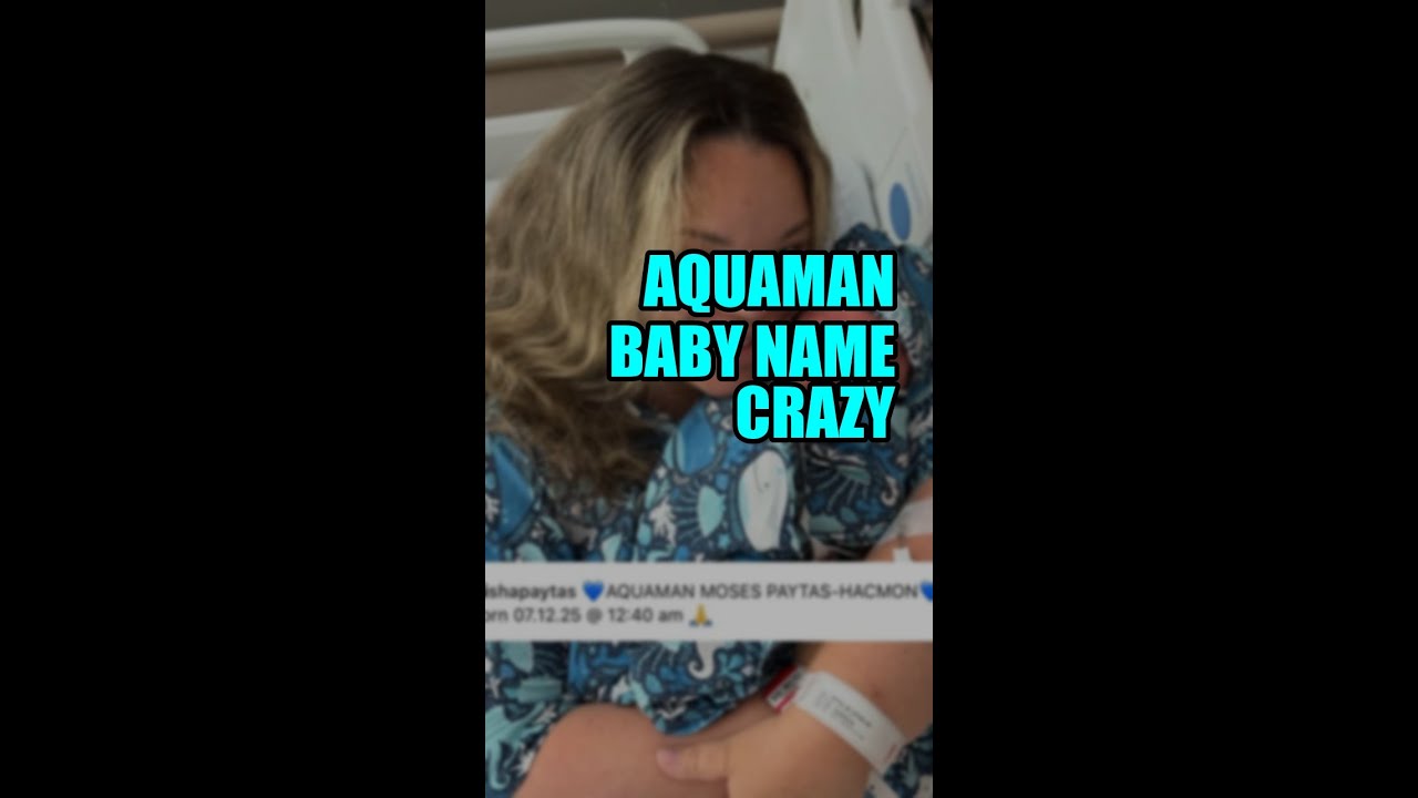 Trisha Paytas Welcomes Baby Aquaman Moses πΌ