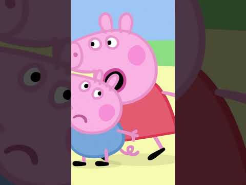 Le château de sable ! #shorts #peppapig