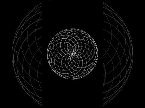 "So close 🤏🏼,yet so far ♾️" Explanation and code in description #maths #satisfying #adhd #ocd #art