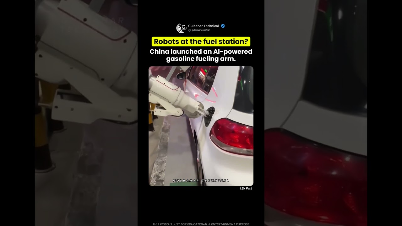 Revolutionary AI Robot Now Fuels Your Car Faster and Smarter in China 🚗🤖