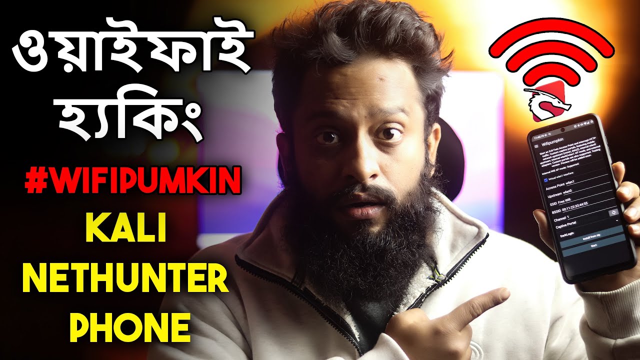 WiFi Hacking with Kali Nethunter 📱: Beware of Free Networks