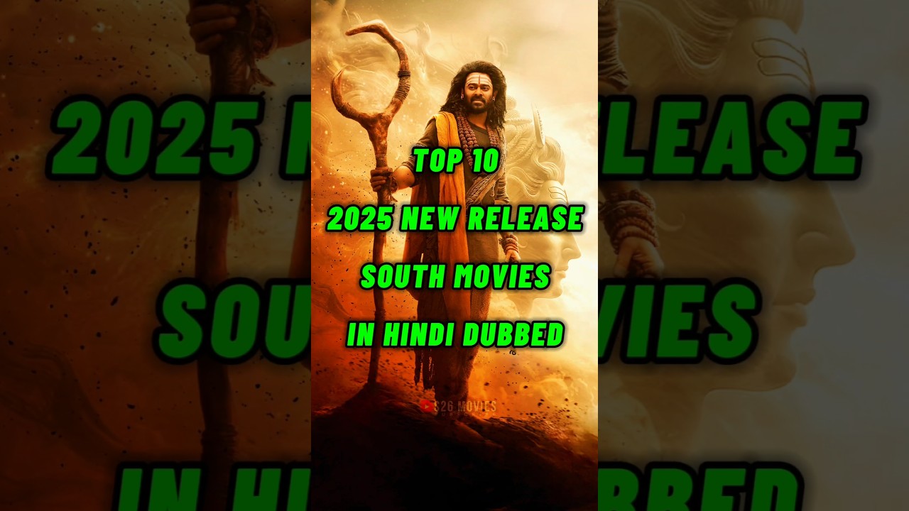 Top 10 South Hindi Dubbed Movies of 2025 🎬