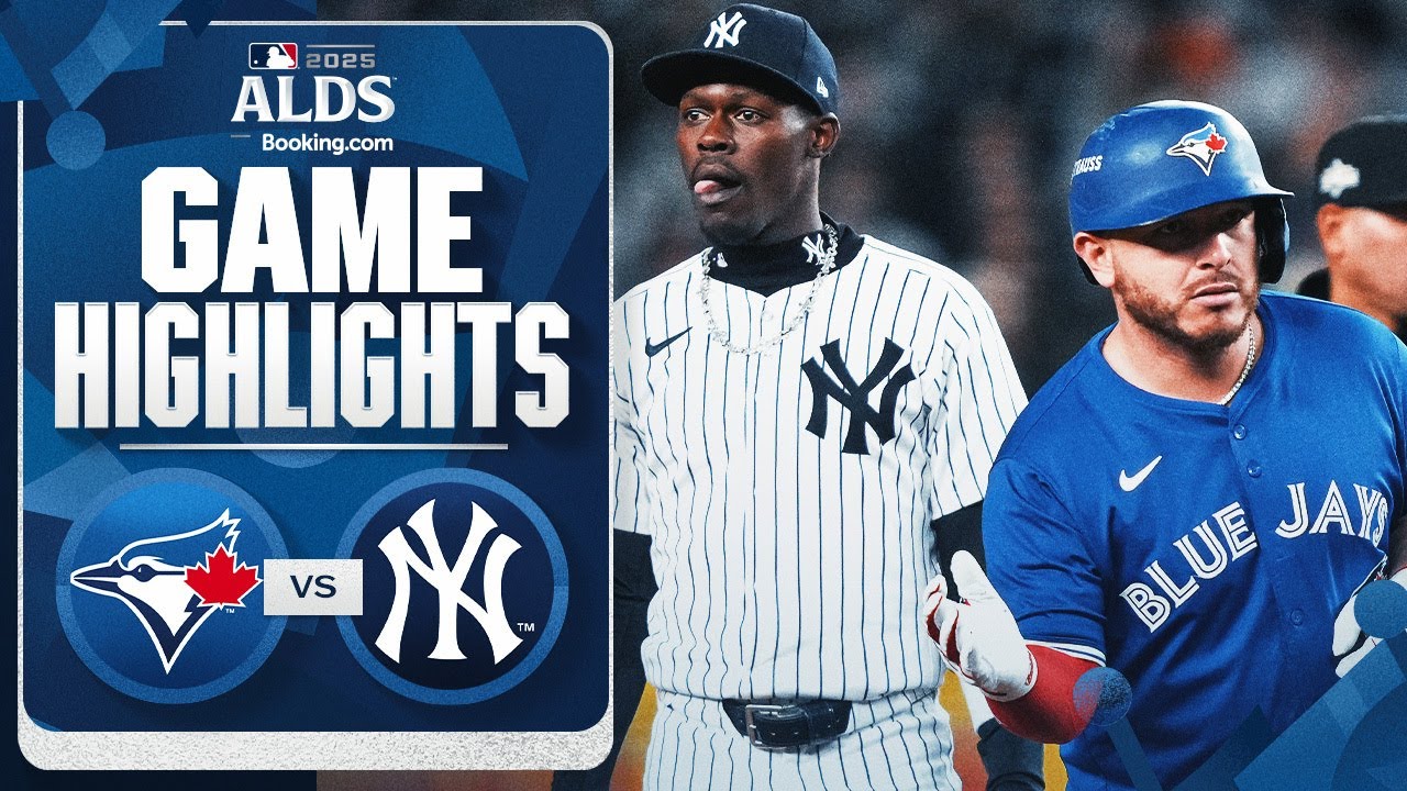 Blue Jays vs Yankees ALDS Game 4 Highlights (10/8/25)