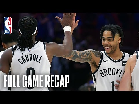 NETS vs 76ERS | DโAngelo Russell Scores 19 In The 2nd Half | Game 1