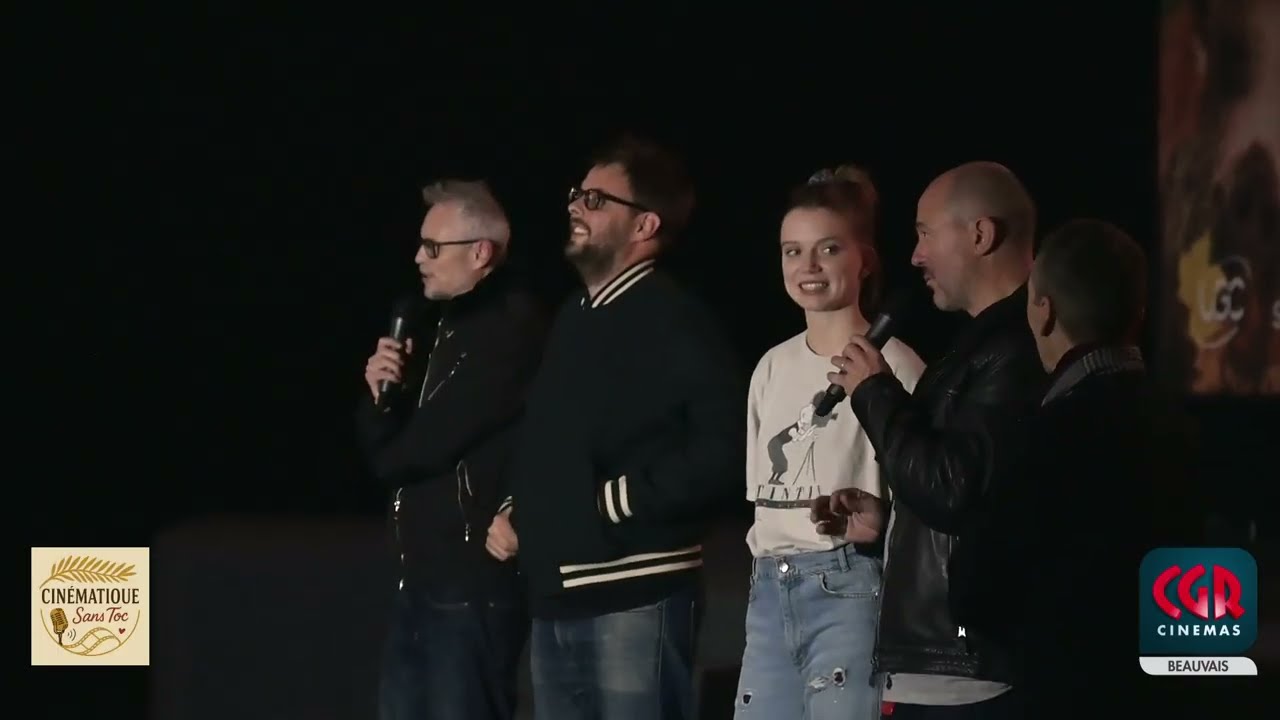 Chasse Gardée 2 une avant premiere explosive à Beauvais avec apparition de figurants locaux