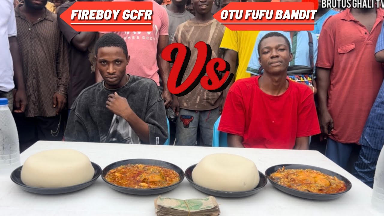 Eating Contest: First to Finish Fufu & Okro Wins $100K ๐