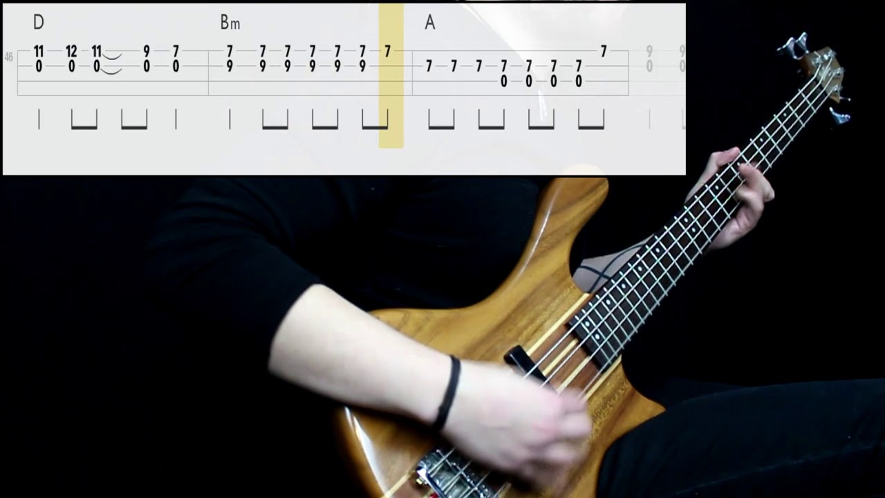 Joy Division - Love Will Tear Us Apart (Bass Cover) (Play Along Tabs In Video)
