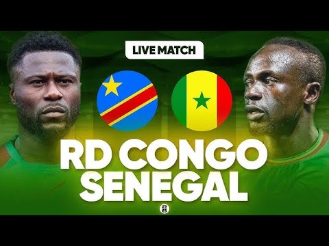 🔴DIRECT /🚨ELIMINATOIRES COUPE DU MONDE: RDC VS SENEGAL