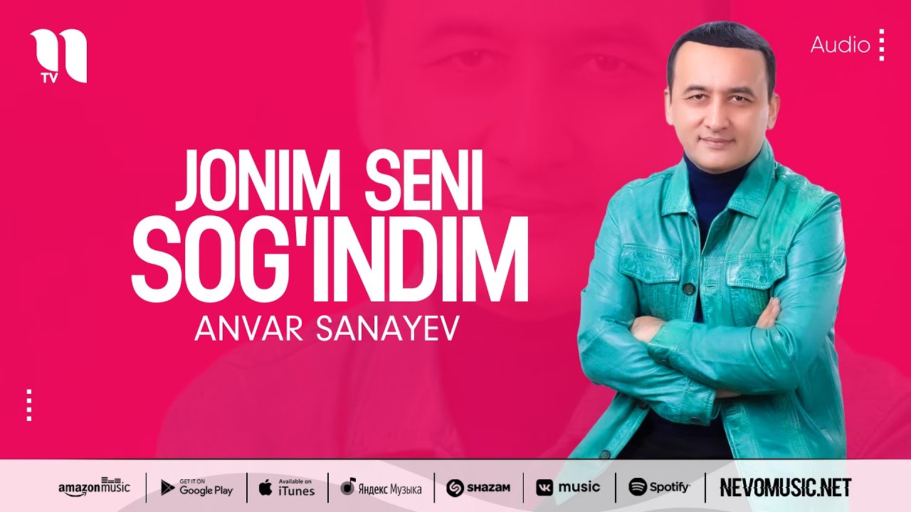 Anvar Sanayev - Jonim Seni Sog'indim (Music Video) 🎶
