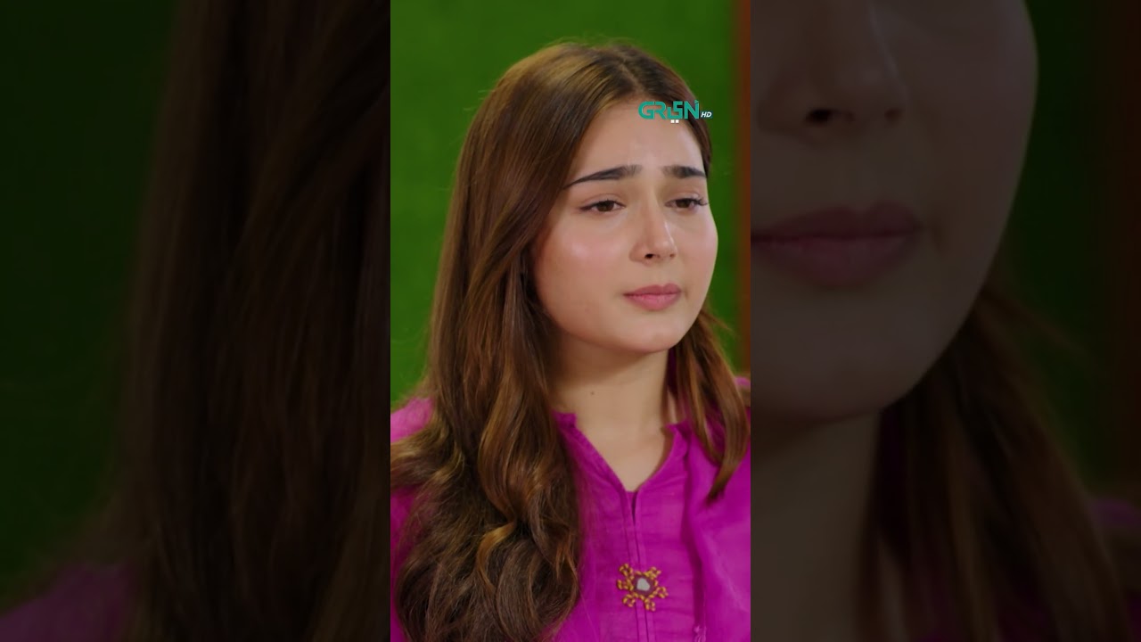 मैं इस बुरे इंसान के साथ नहीं रहूँगी 🚫 | Sharakat OST | Green TV Entertainment