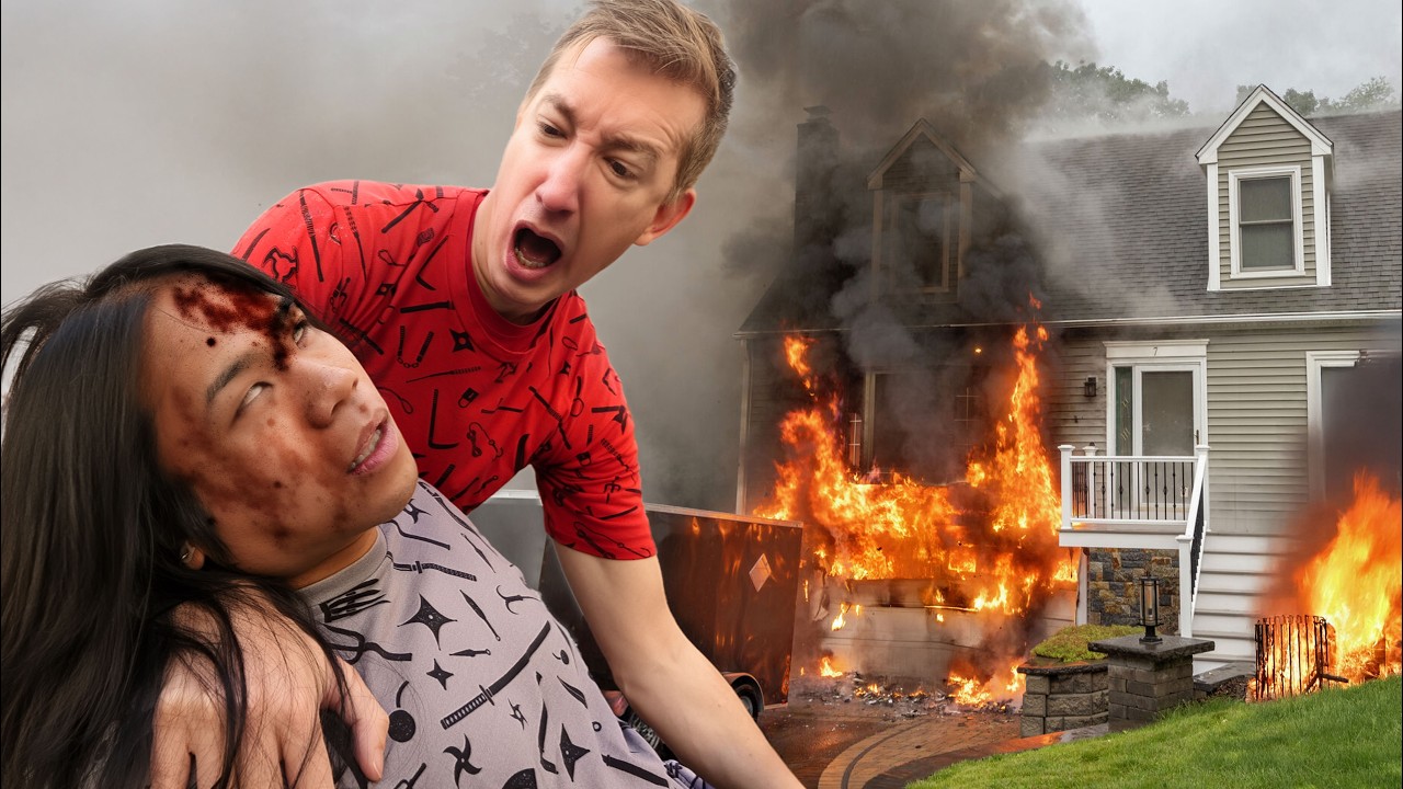 Save Melvin from the House Fire!🔥